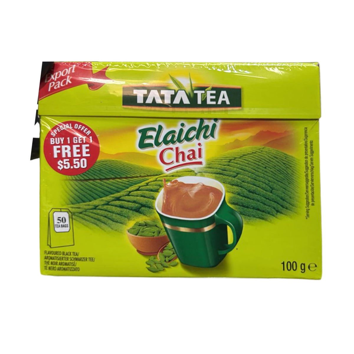 Elaichi Chai 100g - Tata Tea  (buy one - get one free)