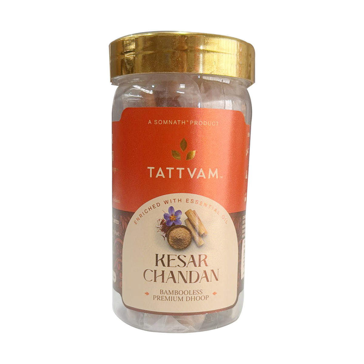 Kesar Chandan  Dhoop Stick 100g - Tattvam