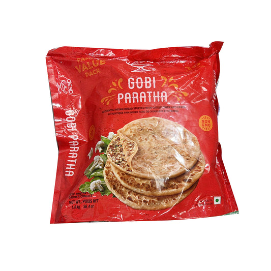 Gobhi Paratha 16pcs Family Pack 1.6kg - Deep