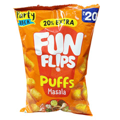 Fun Flips Puffs Masala 62g - JK Foods