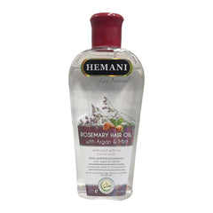 Rosemary Hair oil with Argan & Mint 200ml - Hemani
