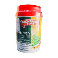 Green Chilli Pickle 800g- Pachranga Foods