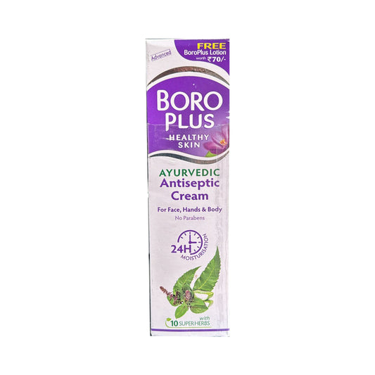 Boro Plus Ayurvedic Antiseptic Cream 80ml (Ayurvedic)