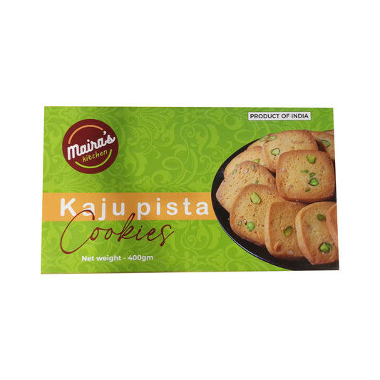 Kaju Pista Cookies 400g - Maira's Kitchen
