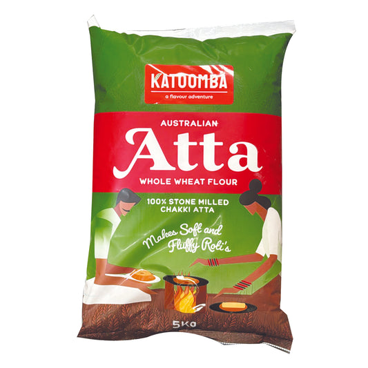 Atta Whole Wheat Flour 5kg - Katoomba