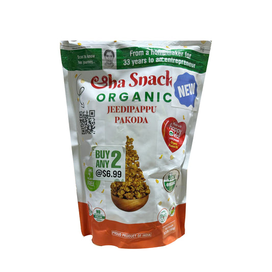 Aaha Organic Snacks Jeedipappu Pakoda 150g - Tamilnadu