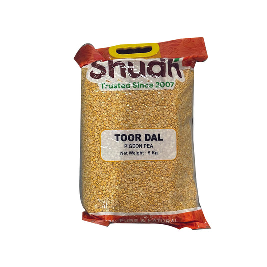 Toor Dal Pigeon Pea 5kg - Shudh