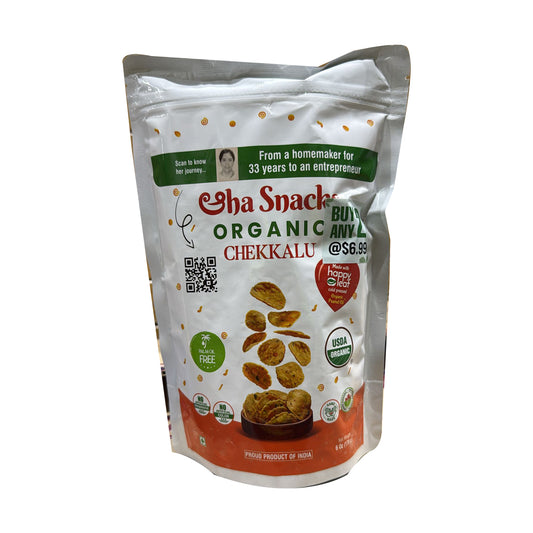 Aaha Organic Snacks Chekkalu 150g - Tamilnadu