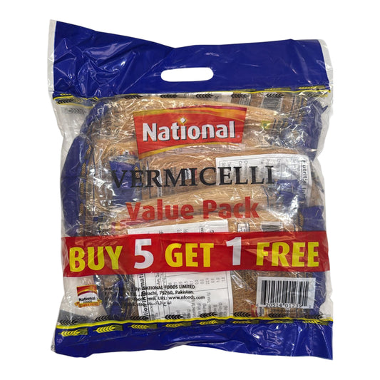 Vermicelli  150g Value Pack Buy 5 Get 1 Free  - National