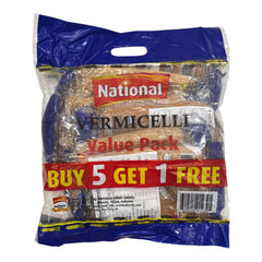 Vermicelli  150g Value Pack Buy 5 Get 1 Free  - National
