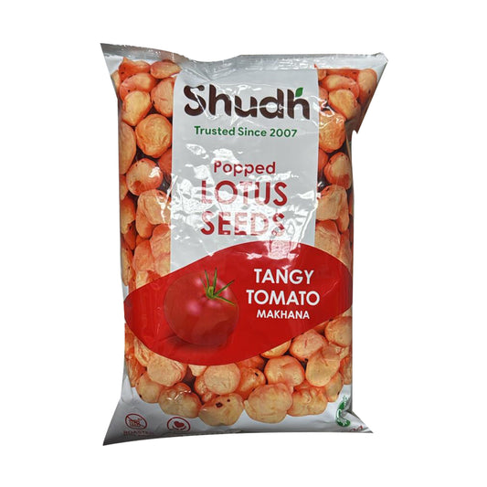 Popped Lotus Seeds Tangy Tomato Makhana 50g - Shudh