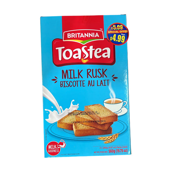 Milk Rusk 560g - Britannia