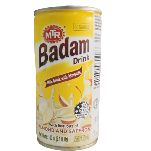 Badam Drink  (Almond and Saffron Drink)180ml- Mtr