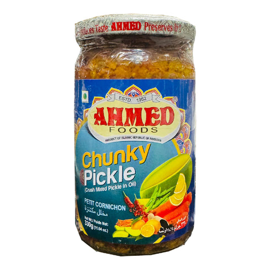Chunky Pickle crush mixed in oil 330g - Ahmed