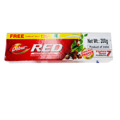 Toothpaste (Red) With Tooth Brush 200g - Dabur