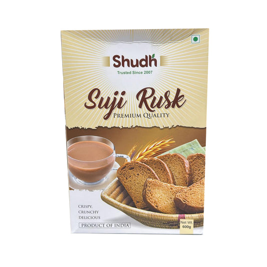 Suji Rusk 600g- Shudh