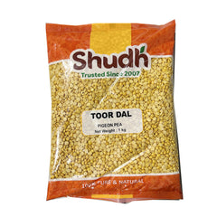 Toor Dal Pigeon Pea 1kg - Shudh