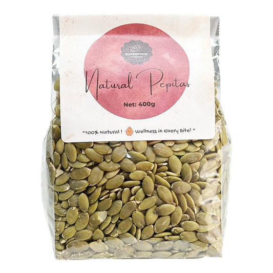 Natural Pepitas AA-Grade 100% Natural 400g - Super Food