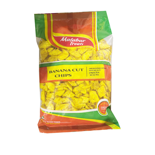 Banana Cut Chips 200g- Malabar Treats