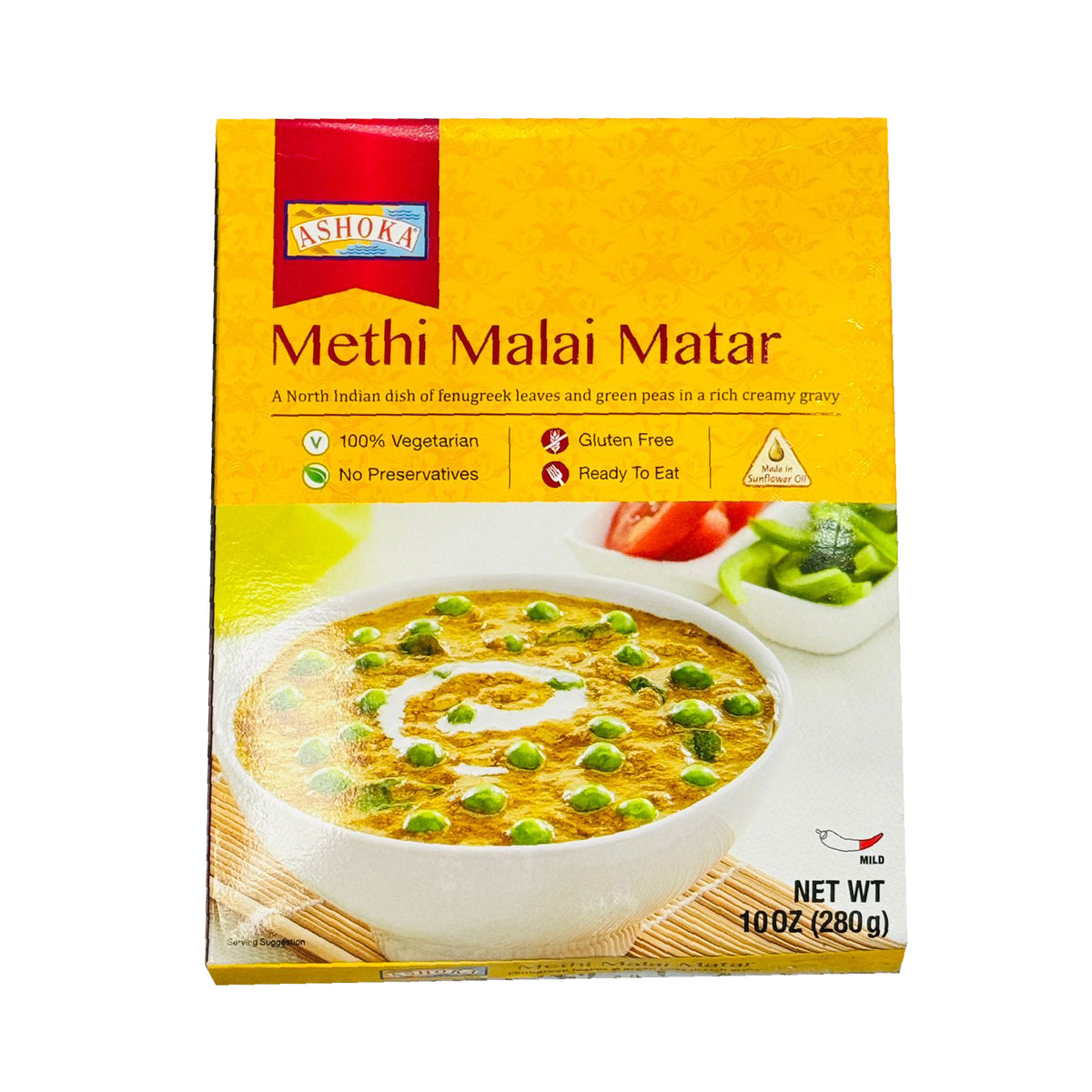 Methi Malai Matar 280g (Ready to eat)- Ashoka