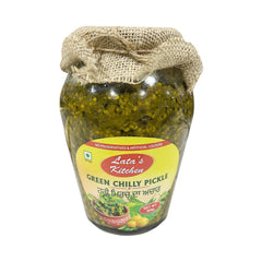 Green Chilli Pickle 908g- Lata Kitchen