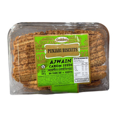 Ajwain Punjabi Biscuits carom seeds 680g - Golden