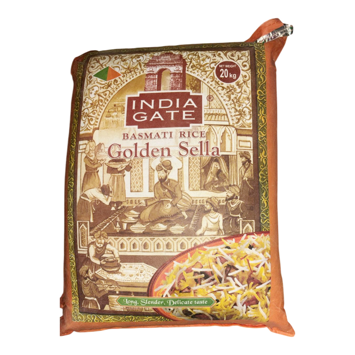Golden Sella Basmati Rice 20kg - India Gate