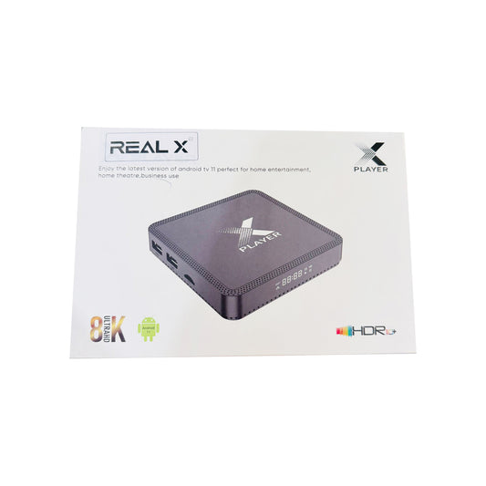 Real X TV with AI Voice command (HDRic+) - 2 year subscription