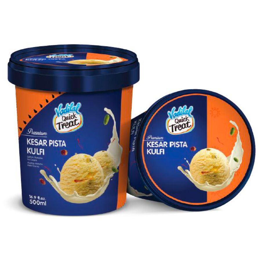 Vadilal Premium Kesar Pista Icecream 500ml