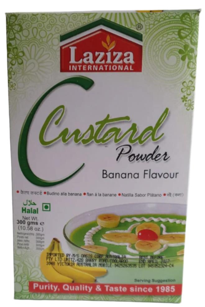 Custard Powder Banana Flavor 300g - Laziza