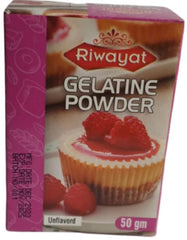 Gelatine Powder (Unflavord) 50g - Riwayat