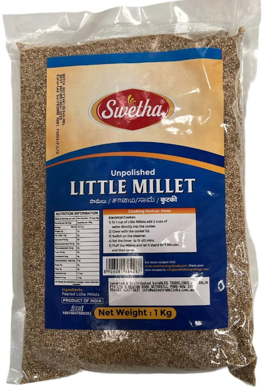 Little Millet (Unpolished) 1kg- Swetha