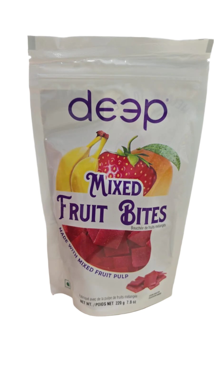 Mixed fruit Bites 220g- Deep