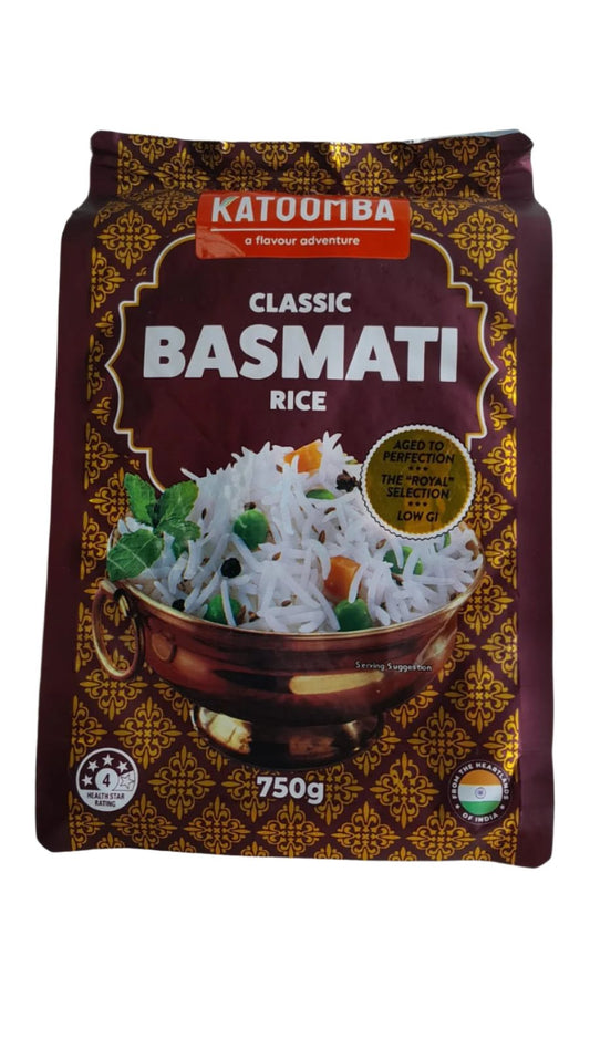 Classic Basmati Rice 750g - Katoomba