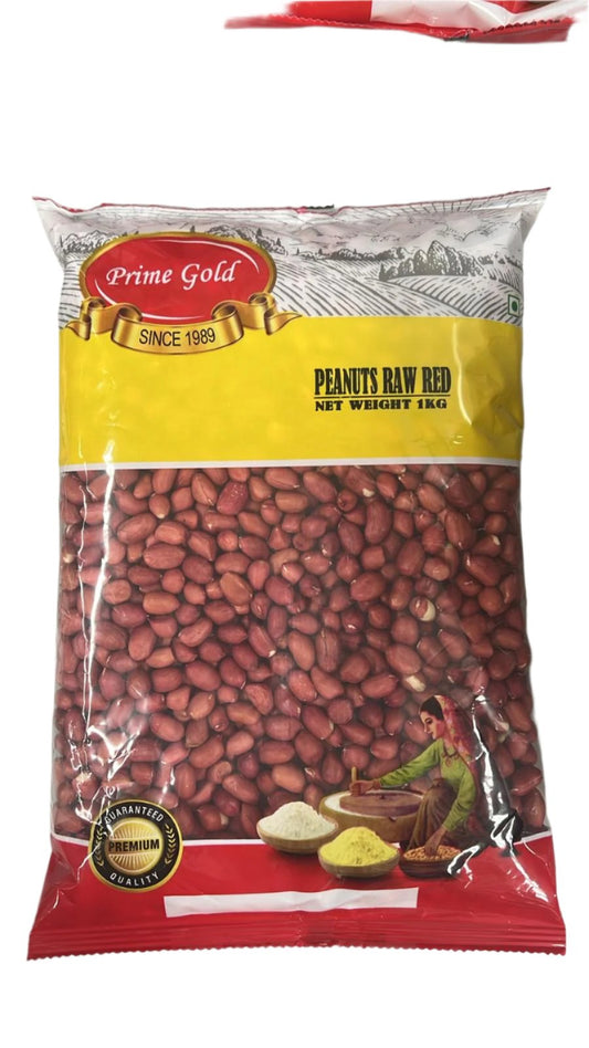 Peanut Raw Red 1kg - Prime Gold