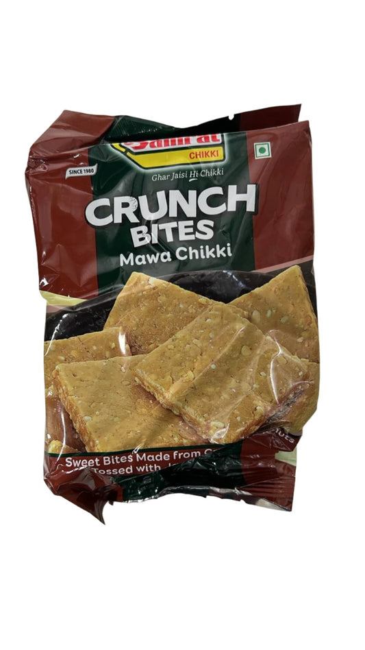 Crunch Bites (Mawa Chikki) 400g- samrat