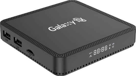 Galaxy Tv Box 8K ultraHD with AI Voice Command - 2 Year Subscription