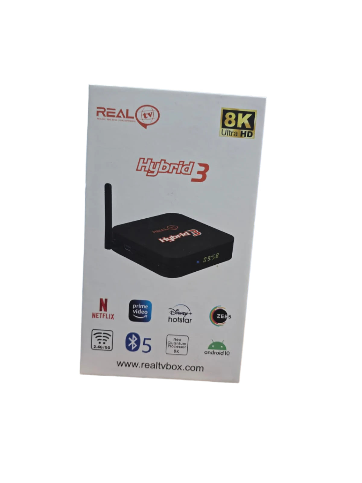 Real Tv Hybrid 3 8k Ultra HD - 2 Year Subscription