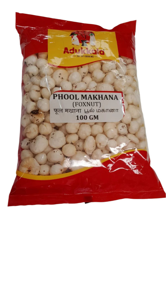 Phool Makhana (Foxnut) 100g - Adukkala