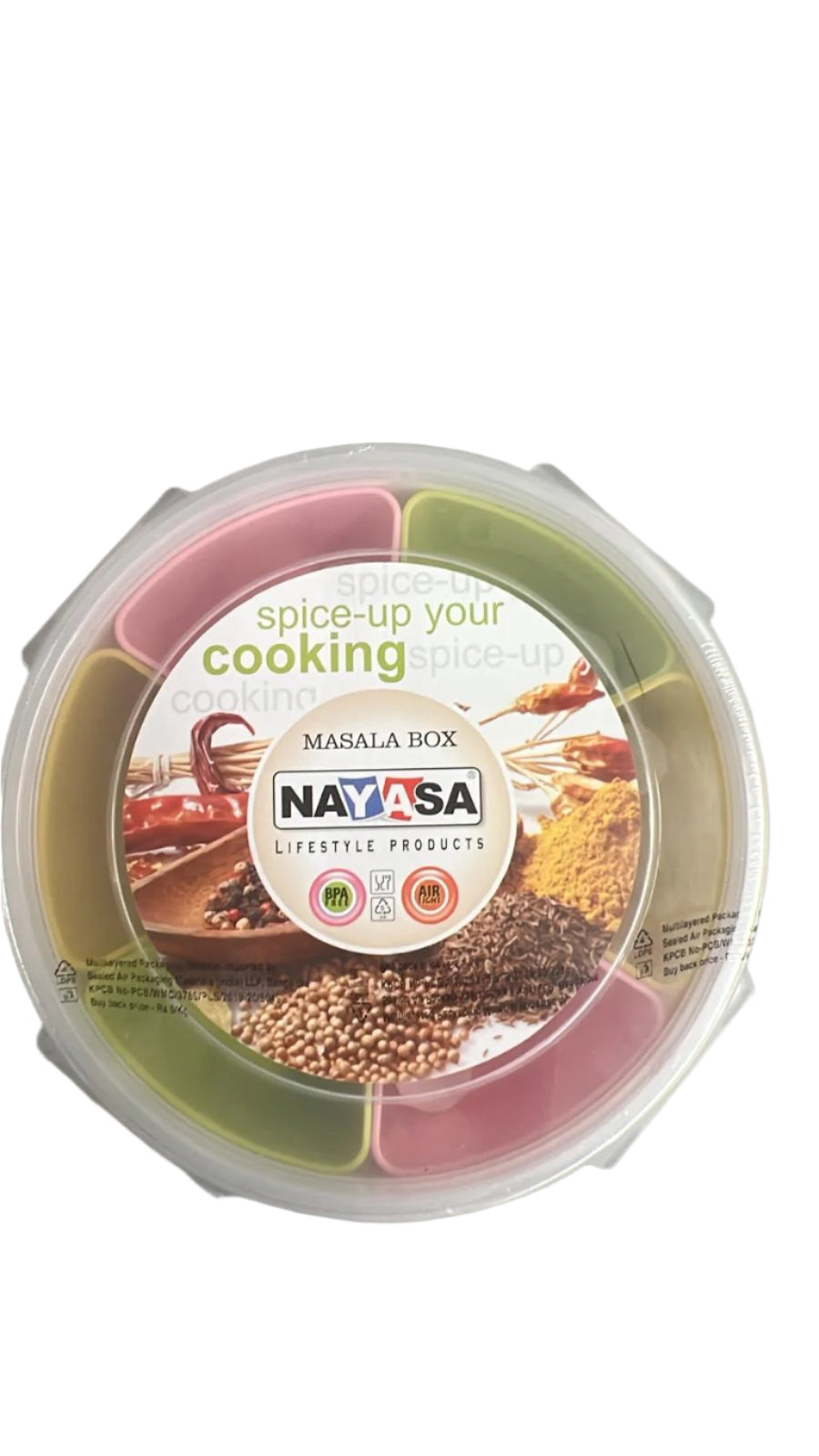 Air Tight Masala Box(Lifestyle Products)- Nayasa