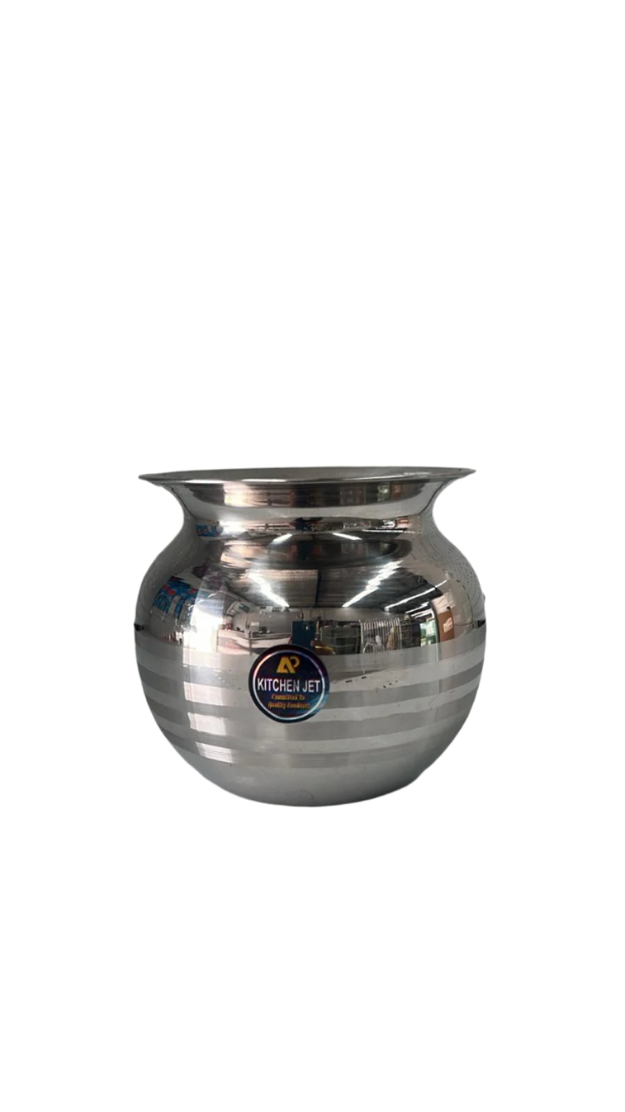 Stainless Steel Lota Laser 10"