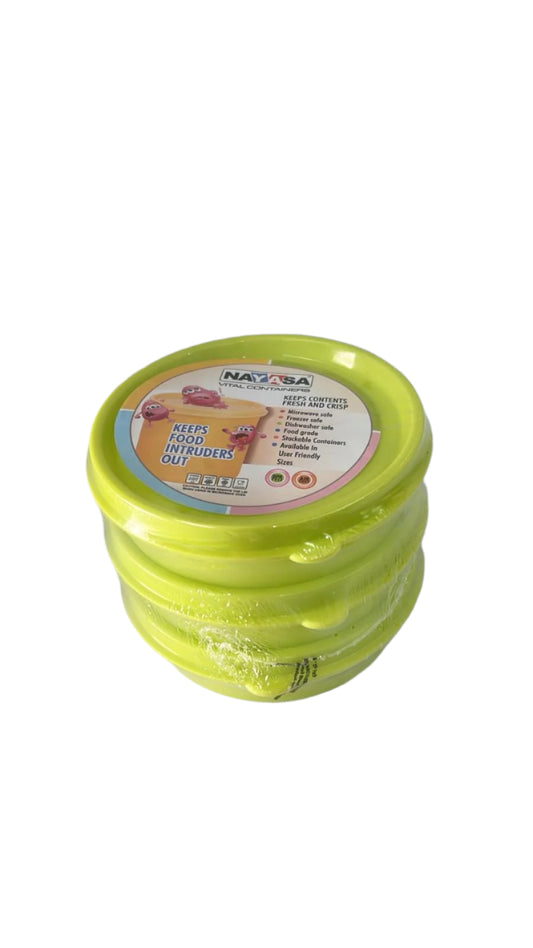 Vital Round 200ml 3pcs Set - Nayasa