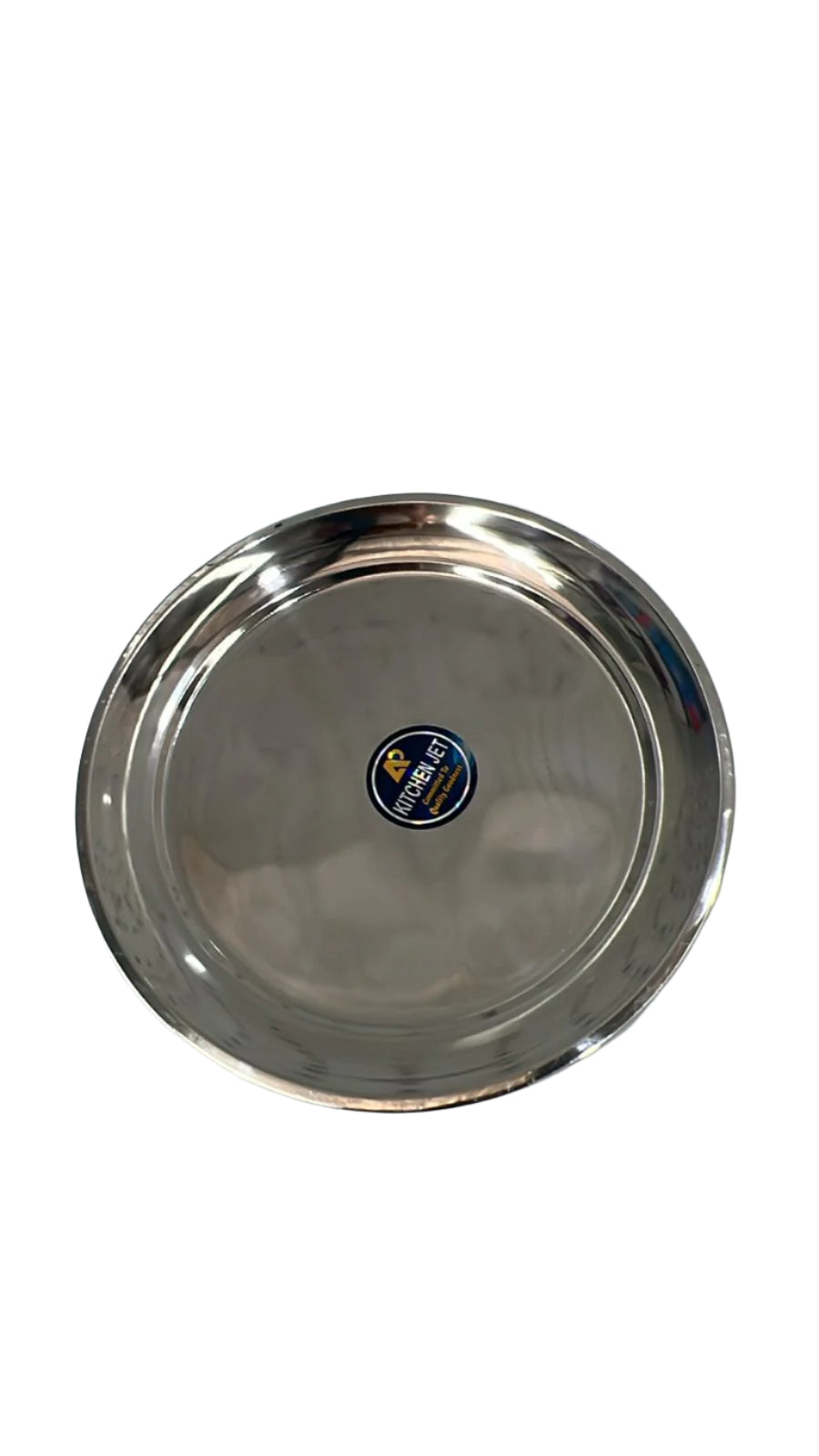 Stainless Steel Rajbogh Plate 12"