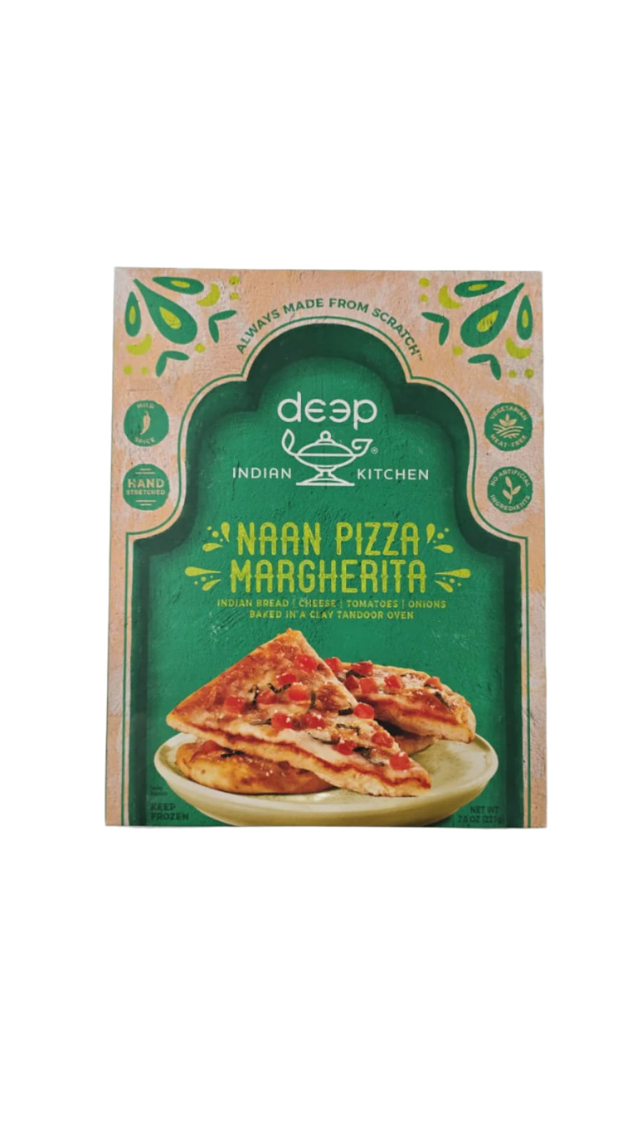 Naan Pizza Margherita (221g)- Deep