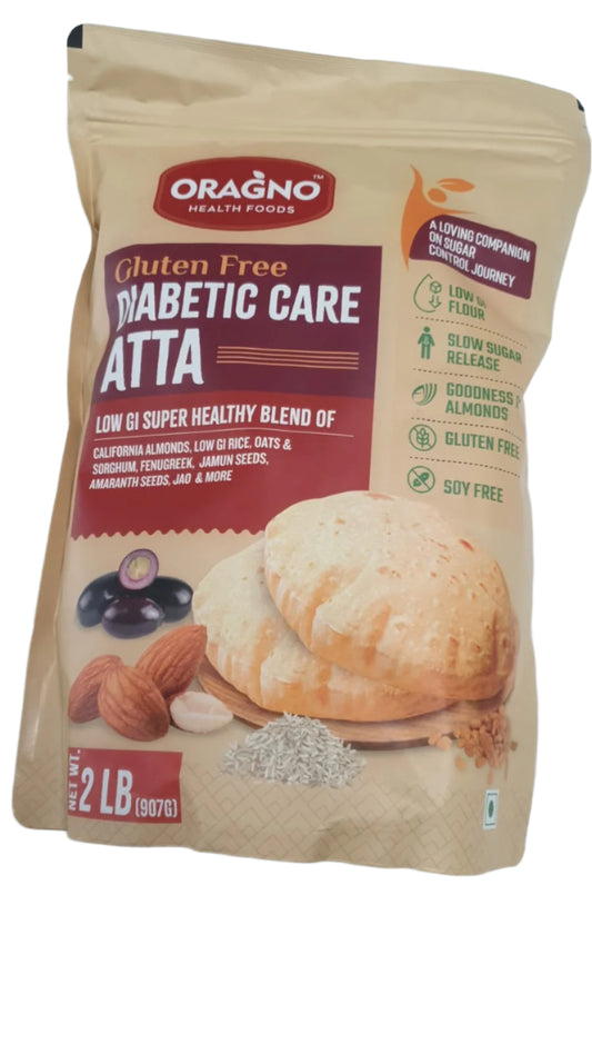 Gluten Free Diabetic Care Atta 907g - Oragno