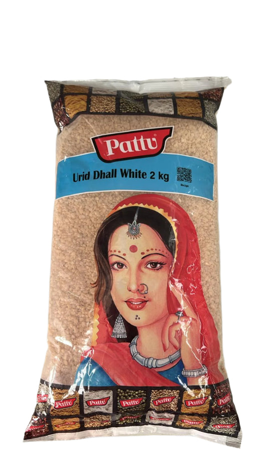 Urid Split White 2kg- Pattu