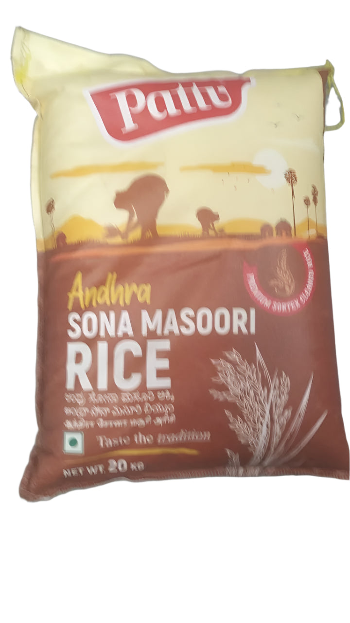 Andhra Sona Masoori 20kg - Pattu