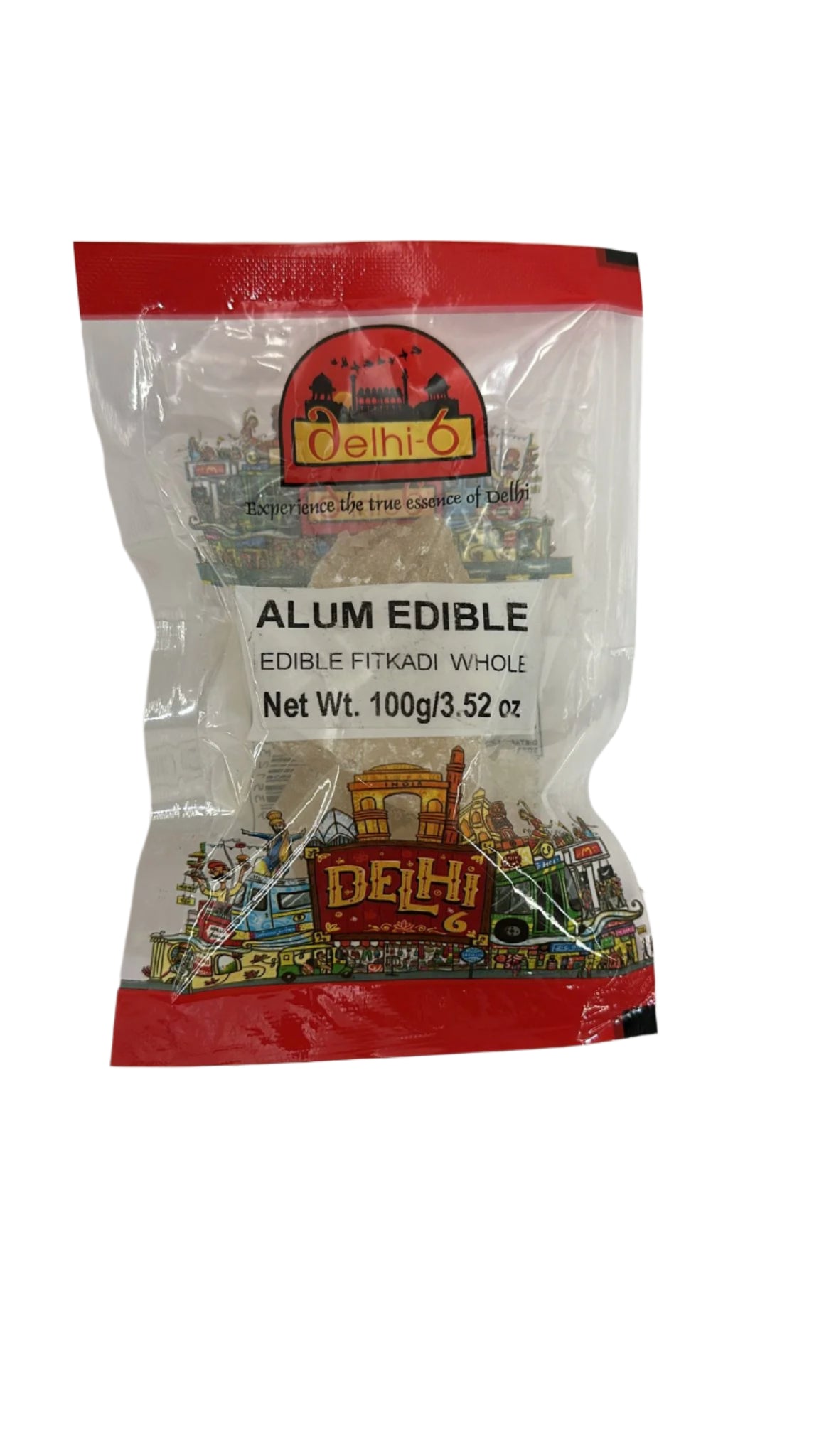 Alum Edible fitkadi whole 100g- Delhi6