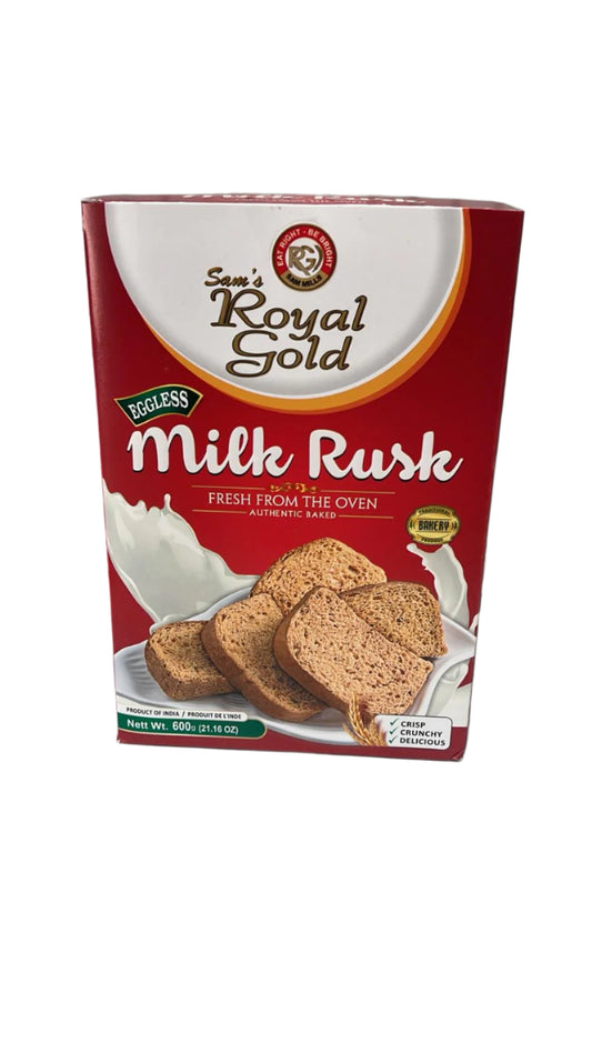 Milk Rusk (Eggless fresh from oven) 600g- Royal Gold