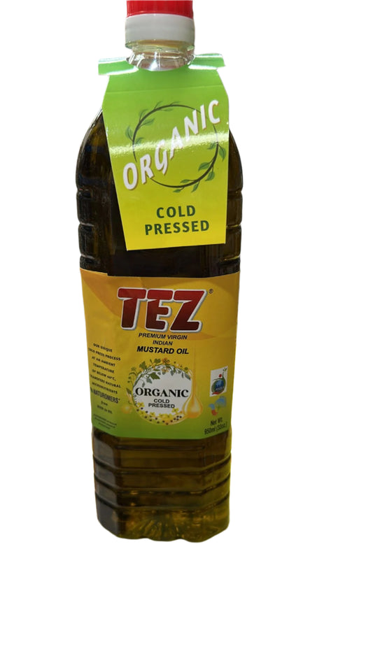 Organic Mustard Oil 946ml-Tez